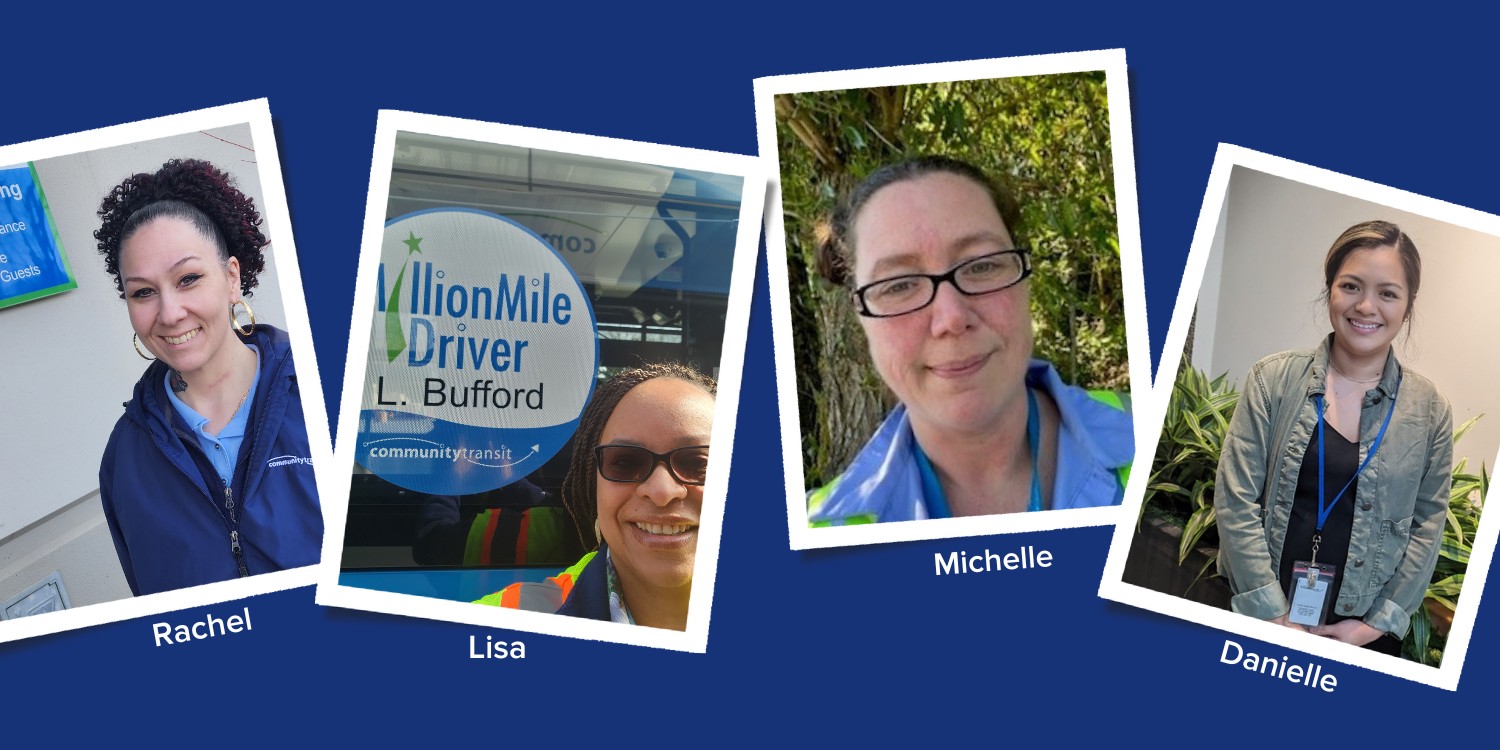 Rachel, Lisa, Michelle and Danielle share their experiences working in transit for Women's History Month