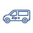 Zip van icon