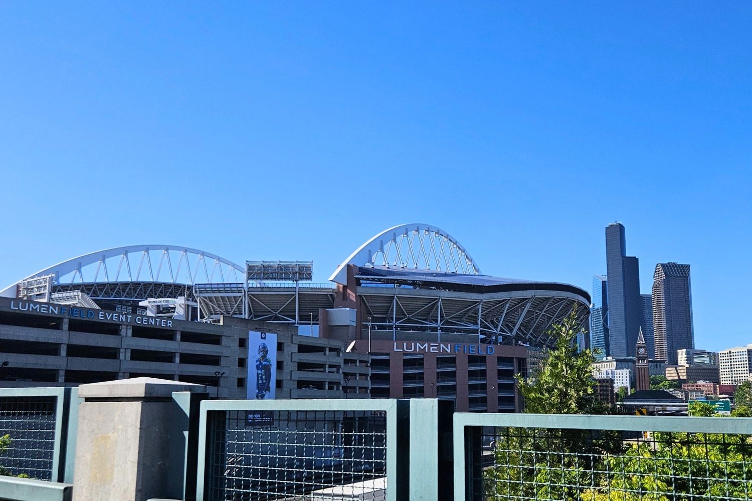 An exterior image of Lumen Field.