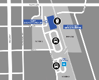 Map of Everett Station Park & Ride