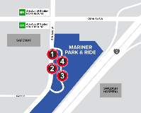 Map of Mariner Park & Ride