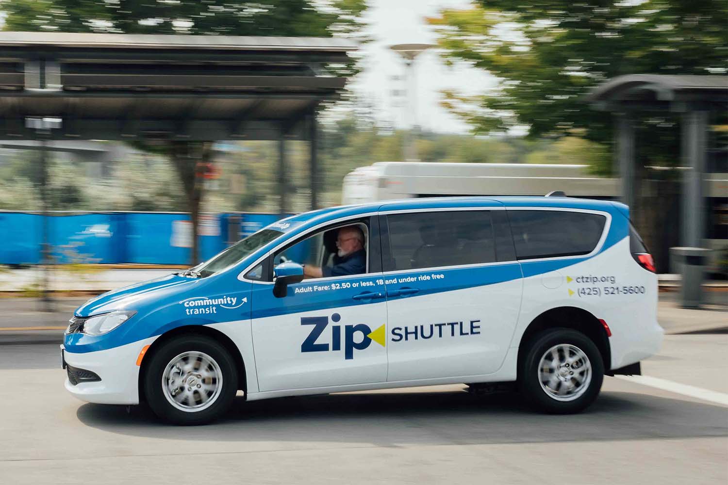 A Zip shuttle vam