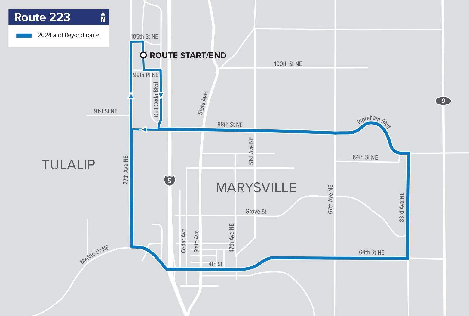 Transit Changes 2024 Route By Route Changes   Map223 T2024 